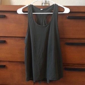 Lululemon Green Tie Back Top sz 4